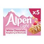 Alpen Light White Chocolate Raspberry &Shortcake (5 Bar)